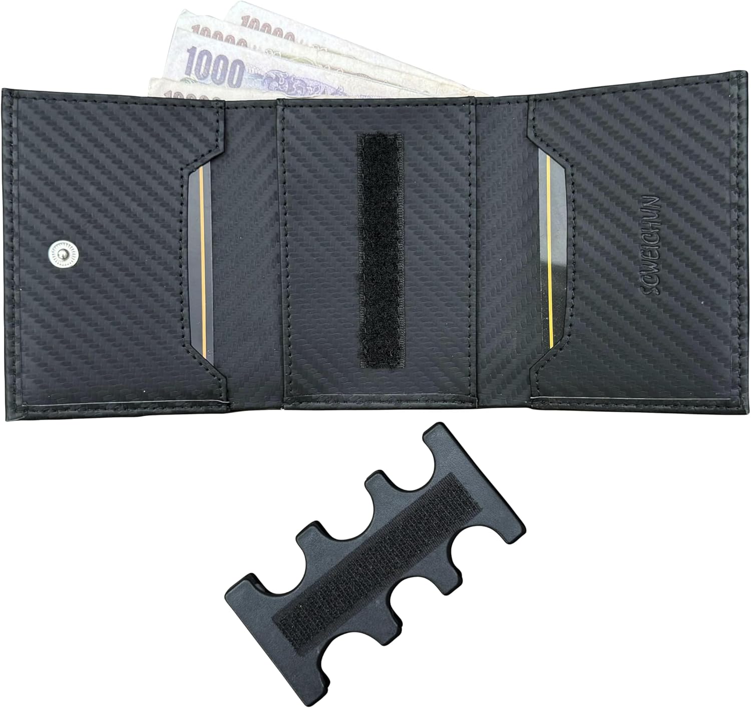00s kmrii leather wallet japanese label